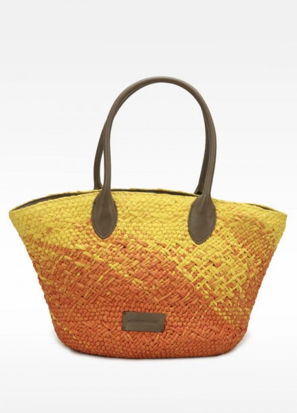 Tasche Les Visionnaires Liz Raffia Shopper - Bild 1